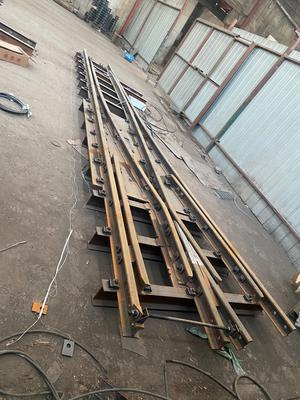 礦用無極繩道岔